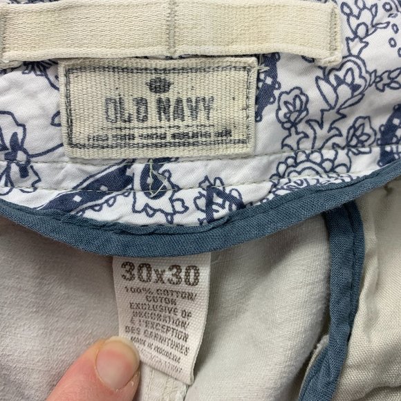 Old Navy 30 X 30 Beige Straight Pants Casual - Picture 3 of 3